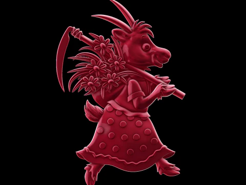 Relief 3D Model