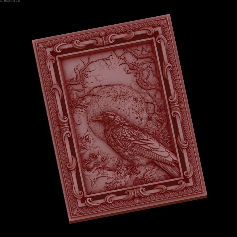 Relief 3D 모델 .c4d .max .obj .3ds .fbx .stl .blend 
