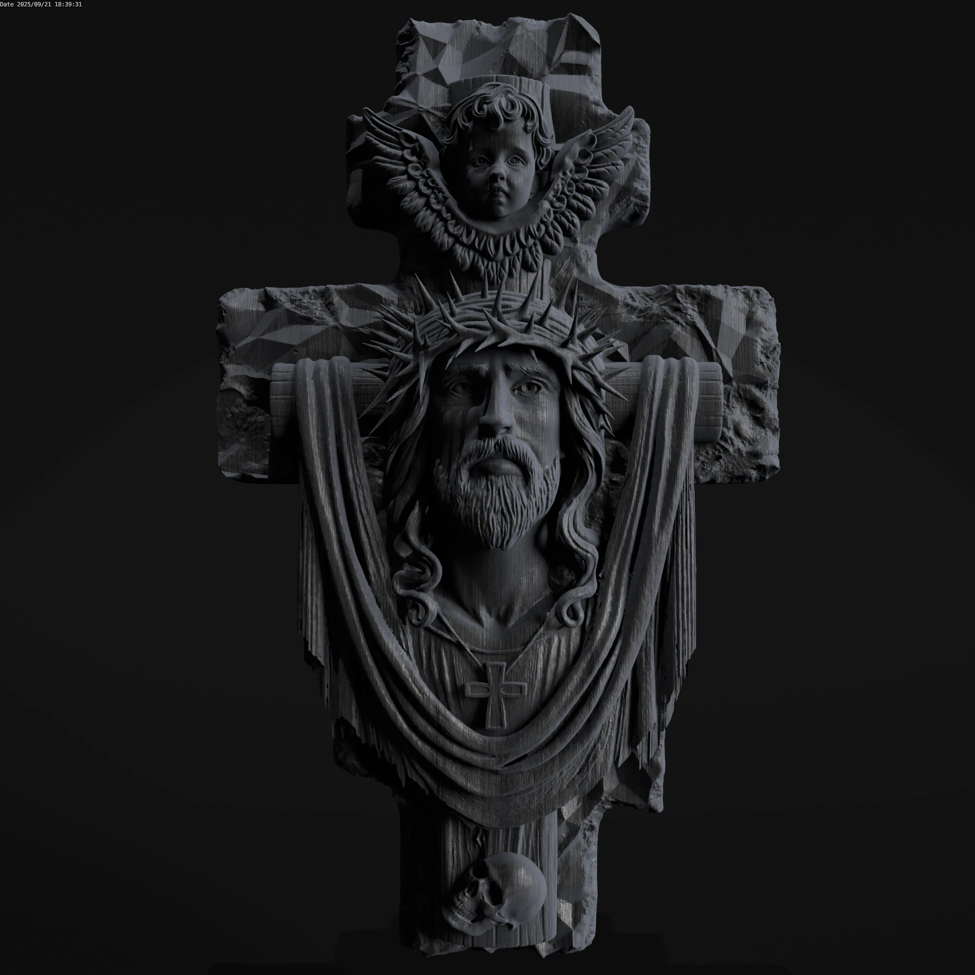 Relief 3D Model .c4d .max .obj .3ds .fbx .stl .blend 