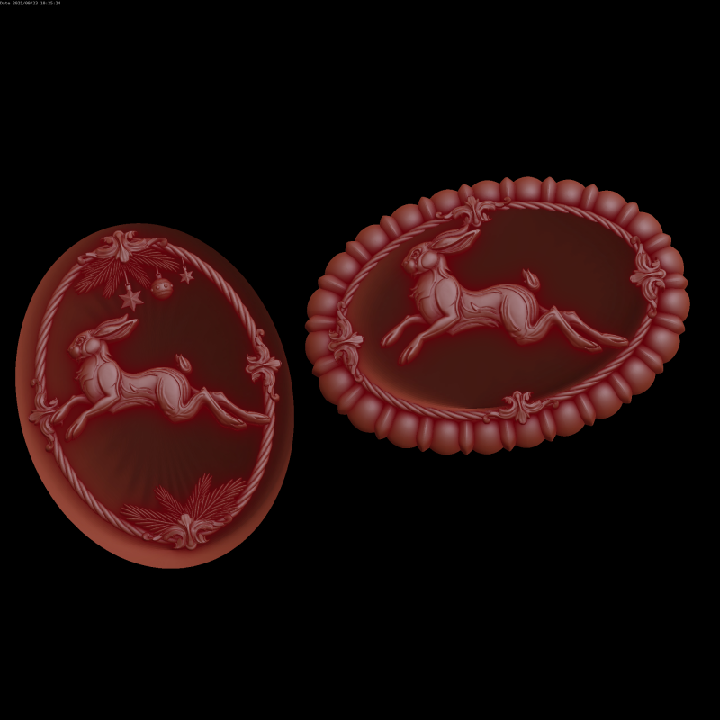 Relief 3D Model .c4d .max .obj .3ds .fbx .stl .blend 