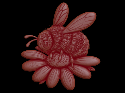 Relief 3D Model
