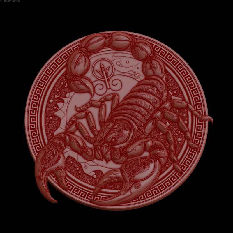 Relief 3D 模型 .c4d .max .obj .3ds .fbx .stl .blend 