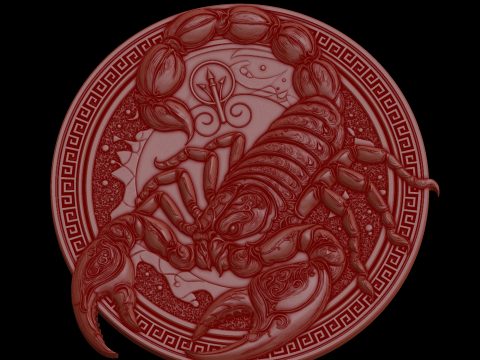 Relief 3D Model