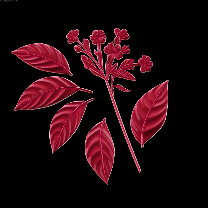 Relief 3D Model .c4d .max .obj .3ds .fbx .stl .blend 