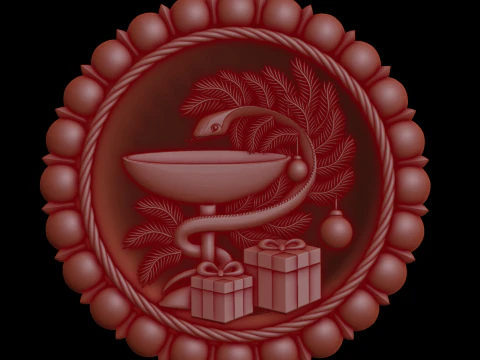 Relief 3D Model