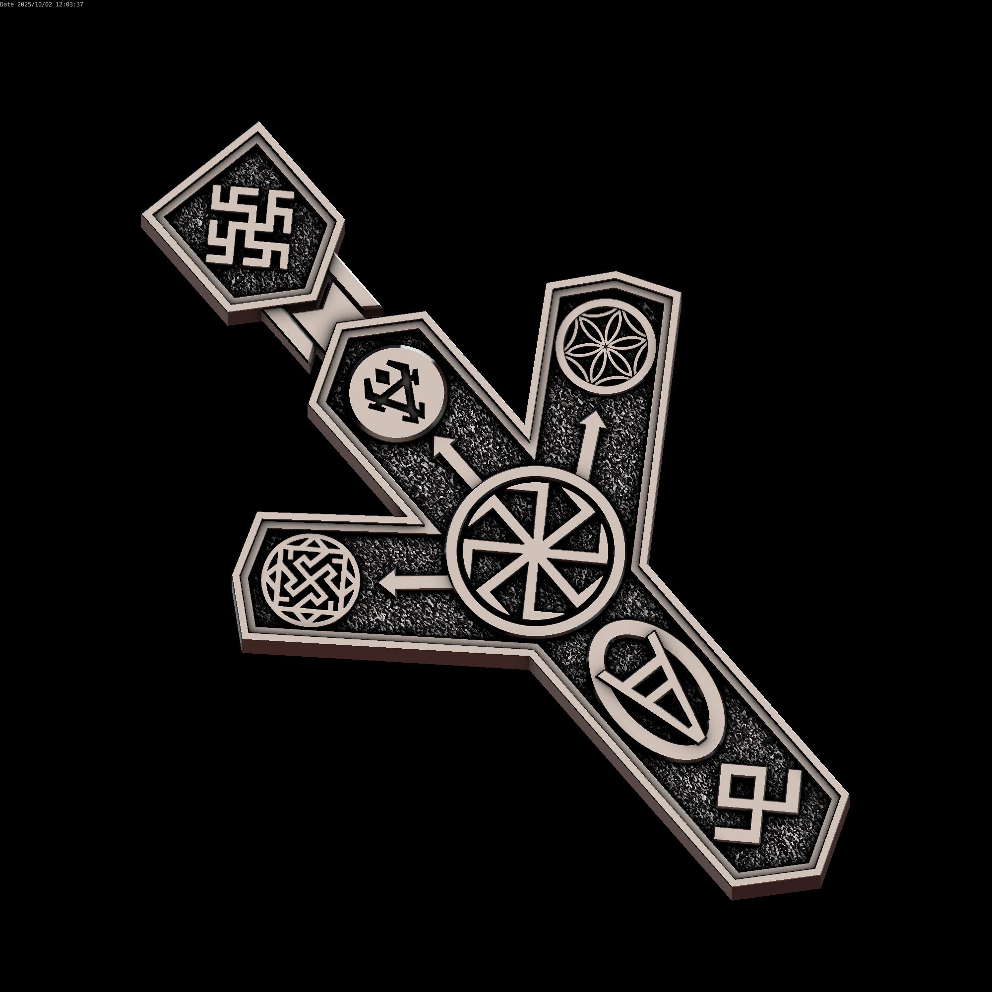 Relief 3D Model .c4d .max .obj .3ds .fbx .stl .blend 