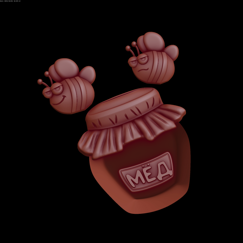 Relief 3D Modell .c4d .max .obj .3ds .fbx .stl .blend