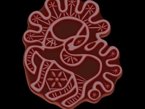 Relief 3D Model