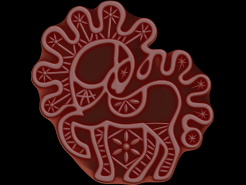 Relief Modello 3D
