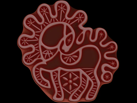 Relief 3D Model