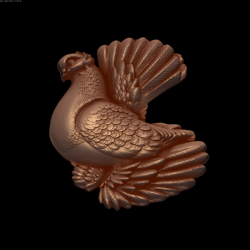 Relief Modelo 3D .c4d .max .obj .3ds .fbx .stl .blend