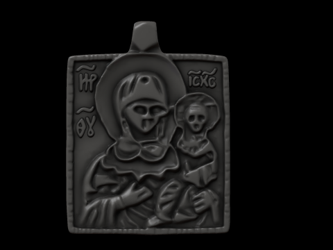 Relief 3D Model