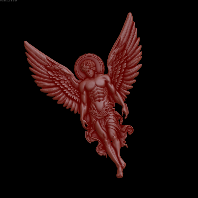 Relief 3D 模型 .c4d .max .obj .3ds .fbx .stl .blend