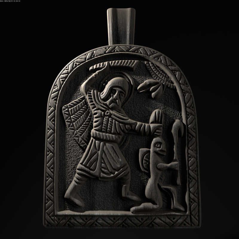 Relief 3D 模型 .c4d .max .obj .3ds .fbx .stl .blend