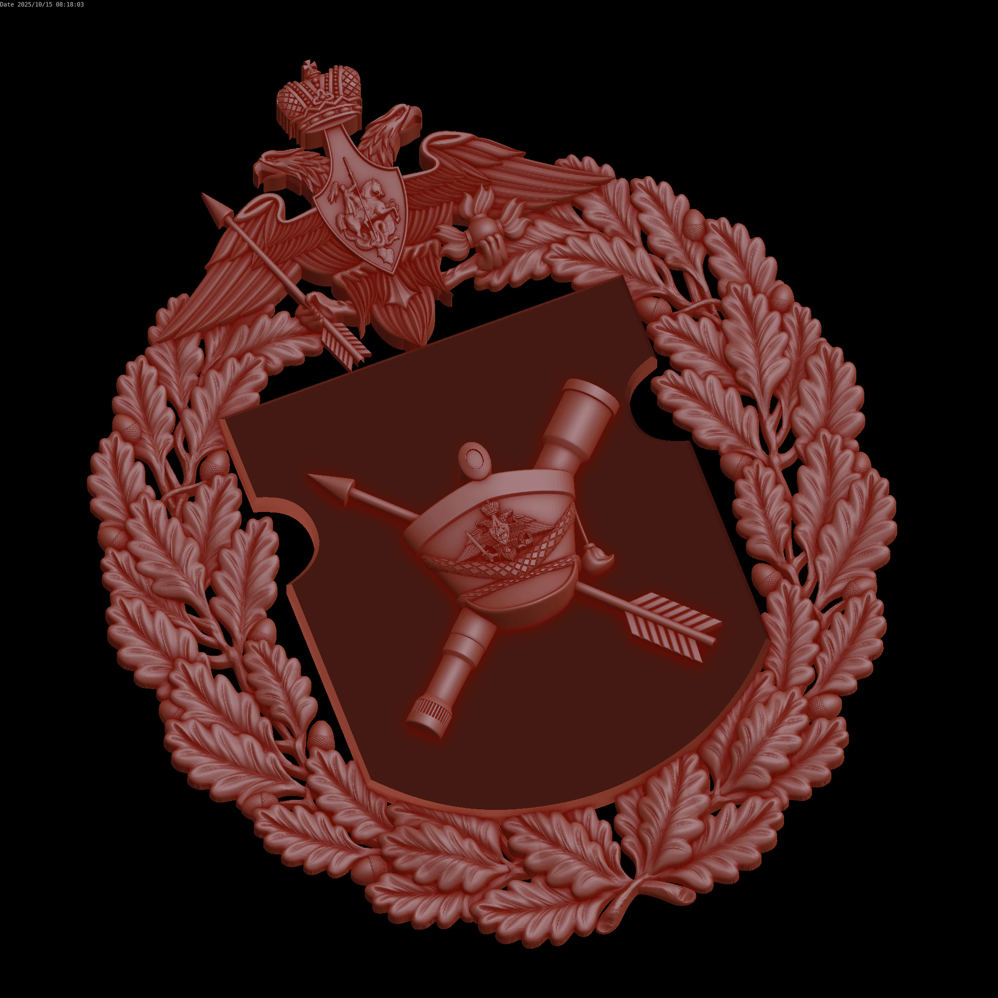 Relief 3D Model .c4d .max .obj .3ds .fbx .stl .blend 