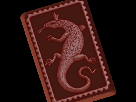 Relief 3D Model