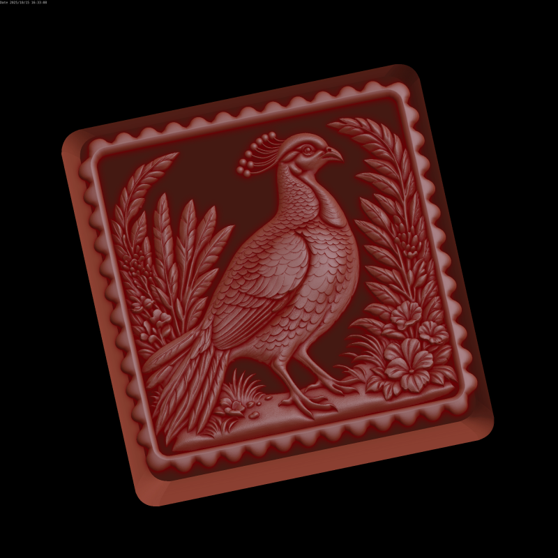 Relief Modello 3D .c4d .max .obj .3ds .fbx .stl .blend