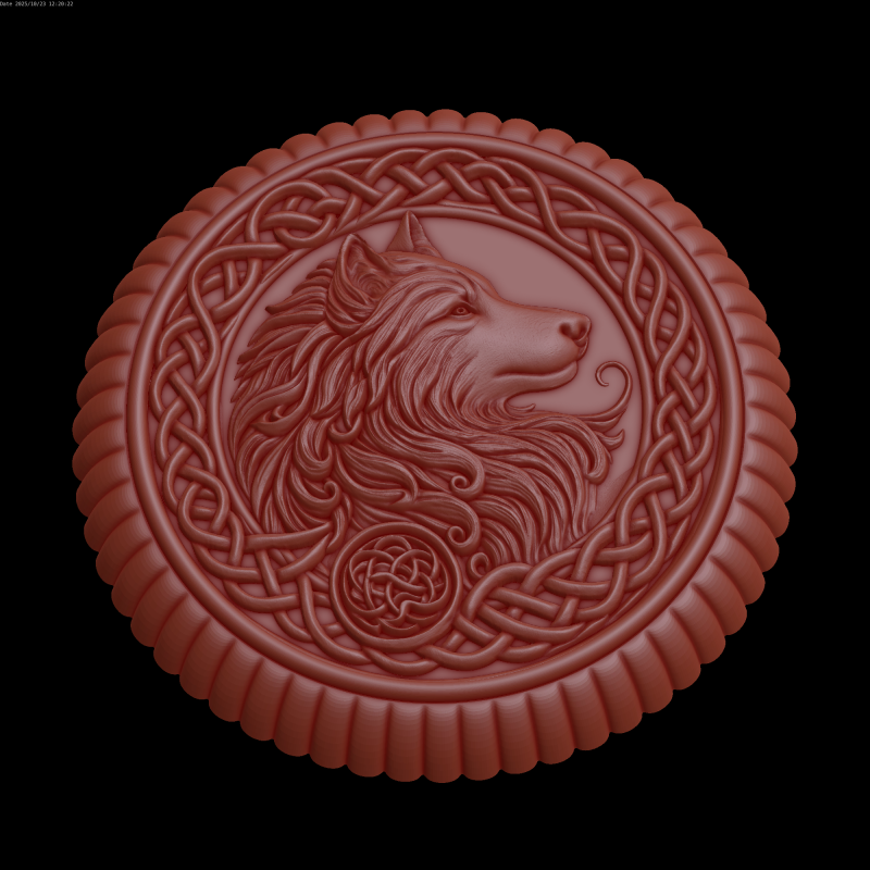 Relief 3D Model .c4d .max .obj .3ds .fbx .stl .blend