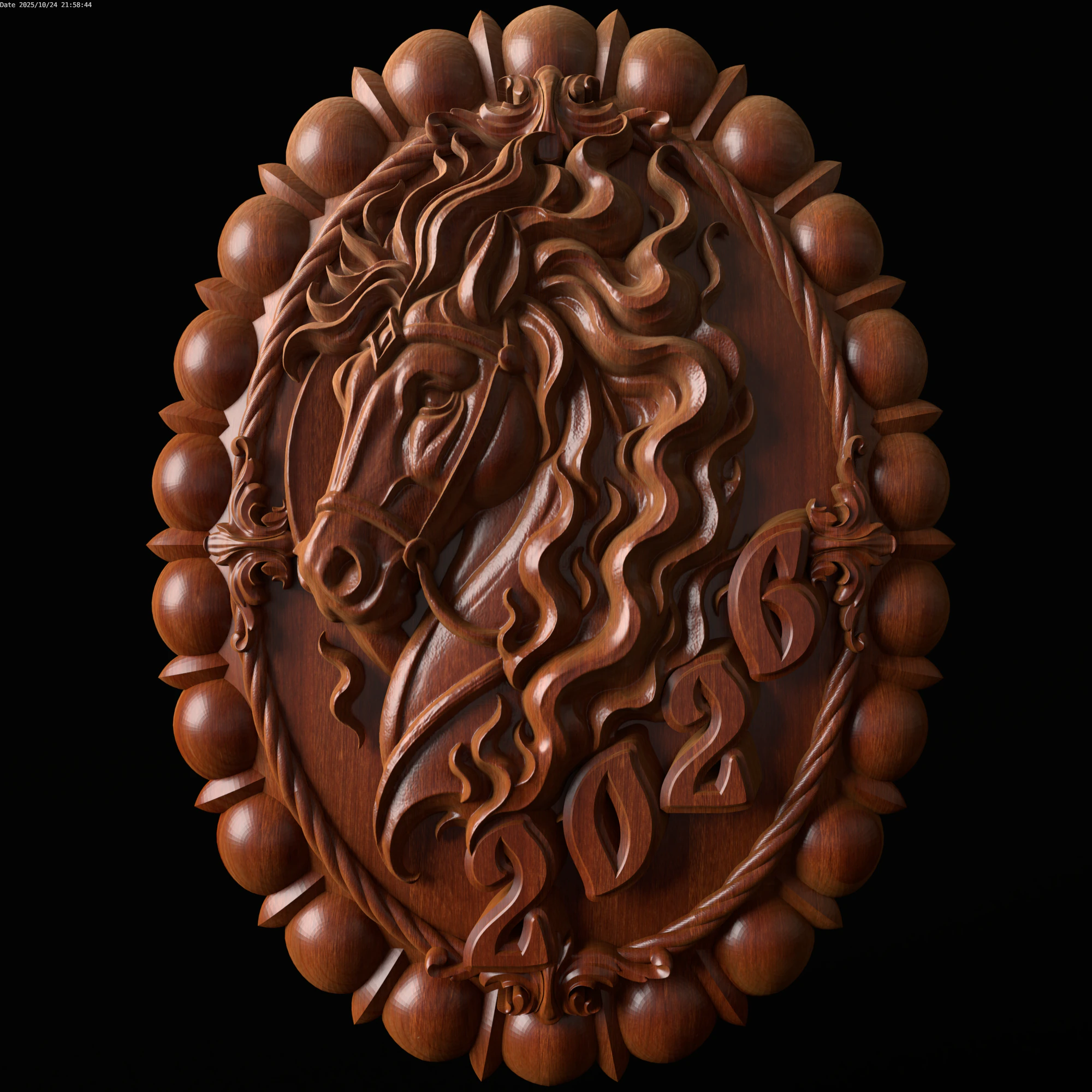 Relief 3D Model .c4d .max .obj .3ds .fbx .stl .blend 