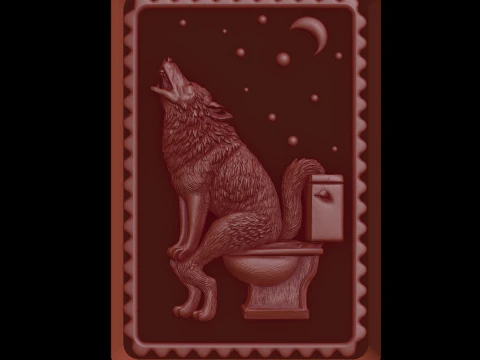 Relief 3D Model