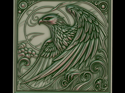 Relief 3D Model