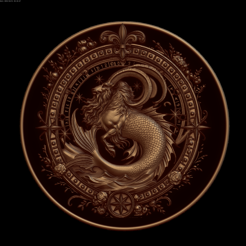 Relief Modèle 3D .c4d .max .obj .3ds .fbx .stl .blend