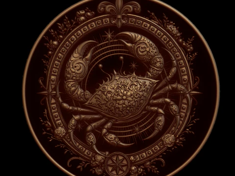 рельєф 3D Модель