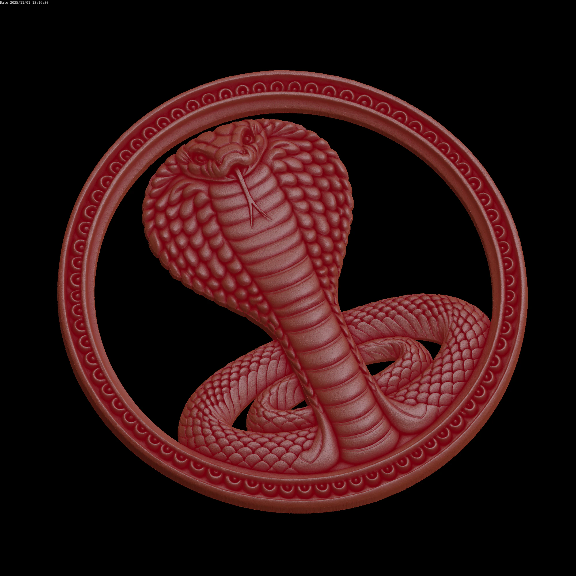 Relief 3D Model .c4d .max .obj .3ds .fbx .stl .blend 