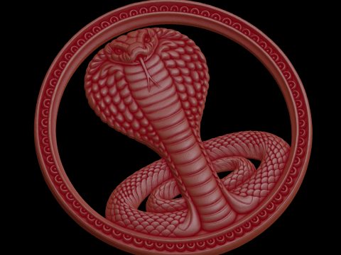 Erleichterung 3D Modell