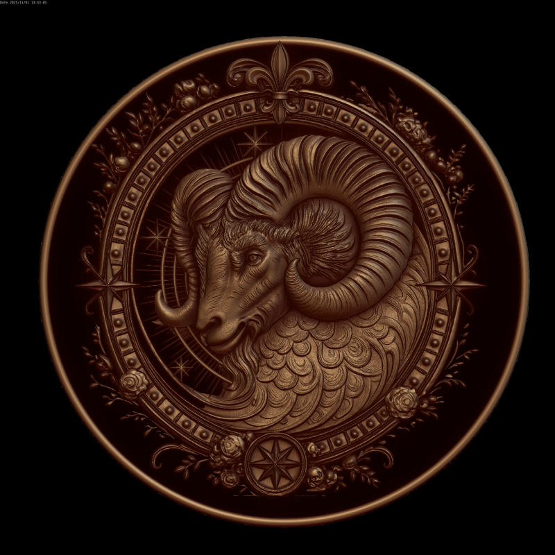 Erleichterung 3D Modell .c4d .max .obj .3ds .fbx .stl .blend 