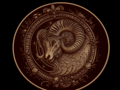 Erleichterung 3D Modell