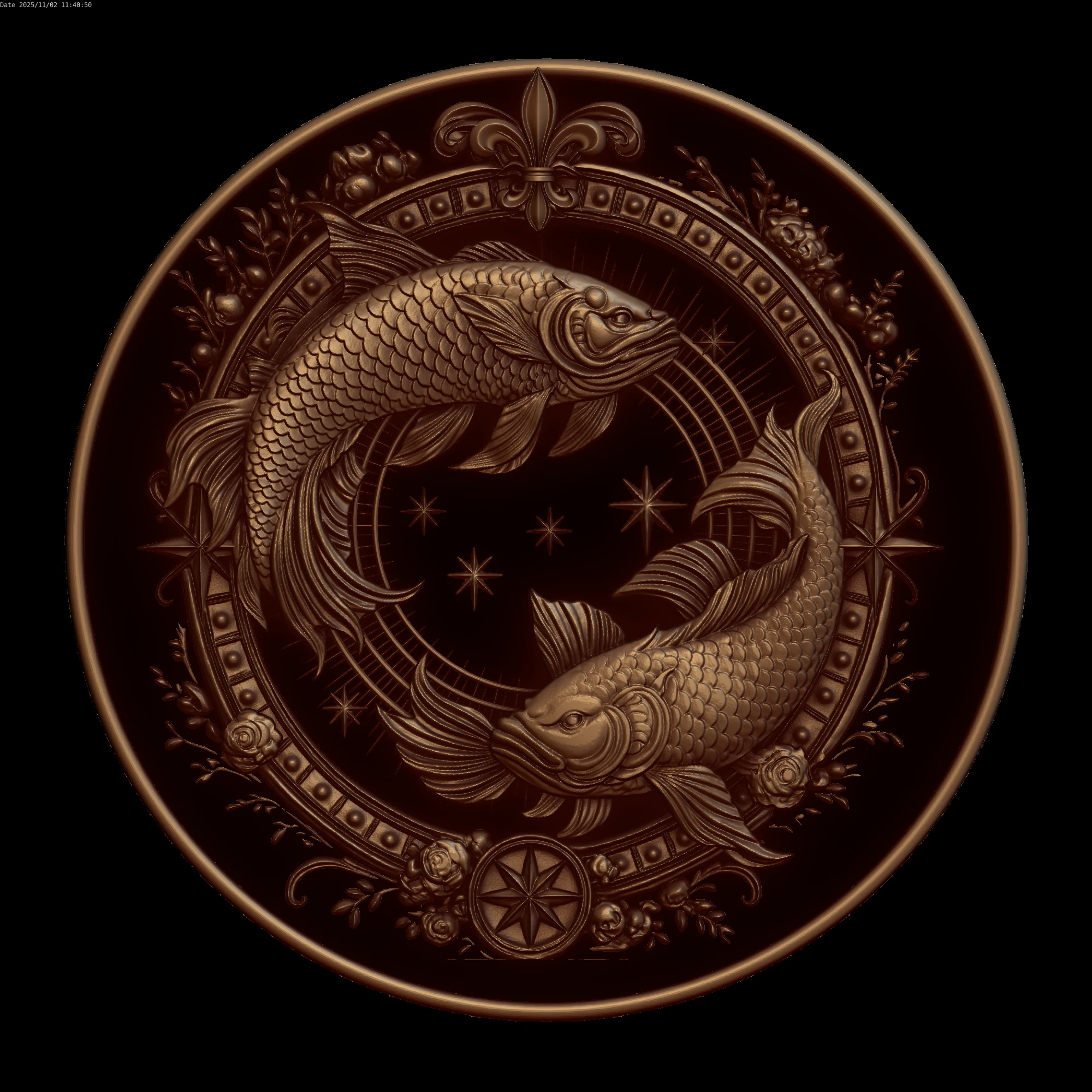 Relief 3D Model .c4d .max .obj .3ds .fbx .stl .blend 