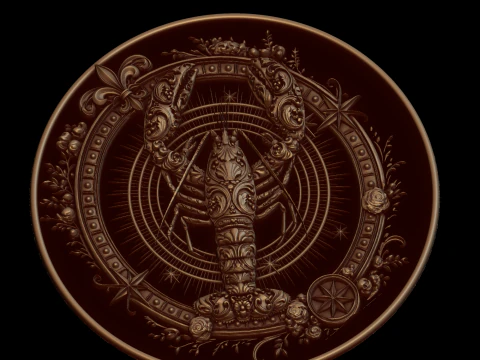 Relief 3D Model