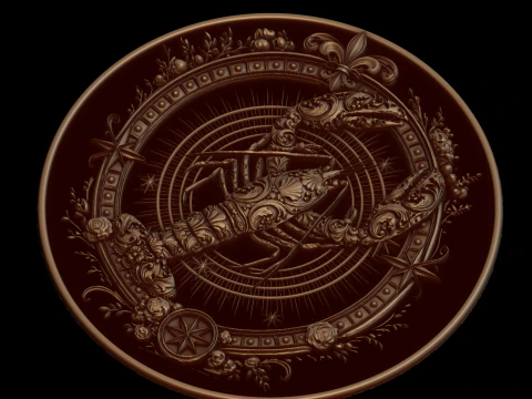 Relief 3D Model