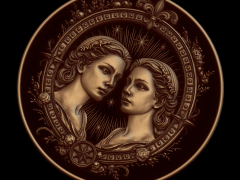 Relief 3D Model