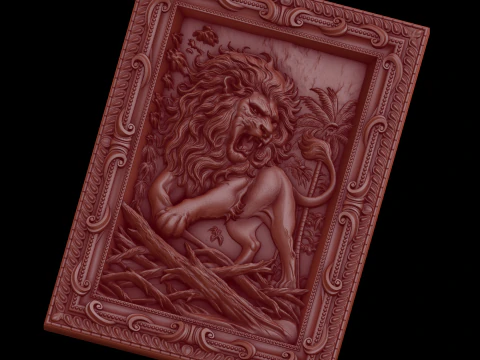 Relief 3D Model
