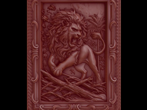Relief 3D Model
