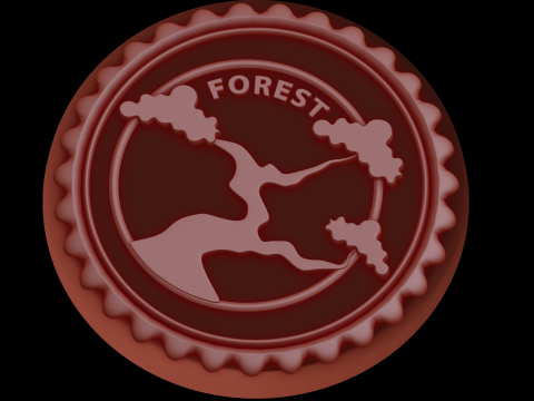 Erleichterung 3D Modell