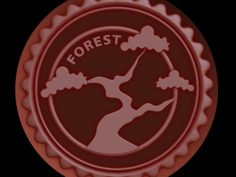 Erleichterung 3D Modell