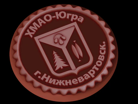 рельєф 3D Модель