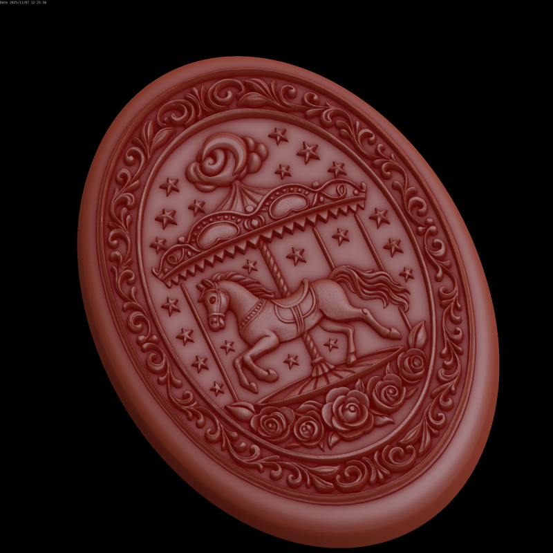 Relief 3D Model .c4d .max .obj .3ds .fbx .stl .blend 