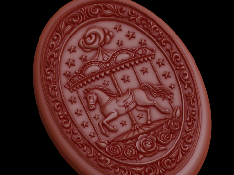 рельєф 3D Модель