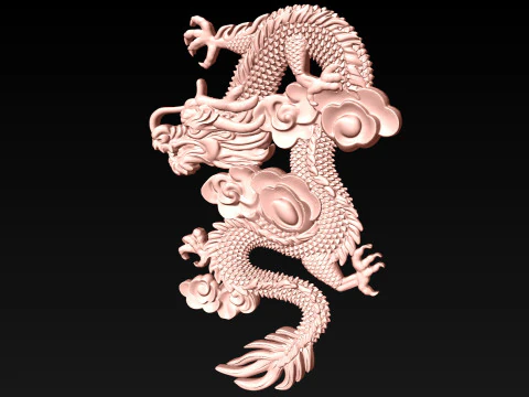 Dragon for Ring - Dragon for jewelry - N815828 3D Print Model