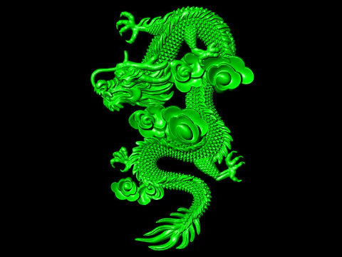 Dragon for Ring - Dragon for jewelry - N815828 3D Print Model