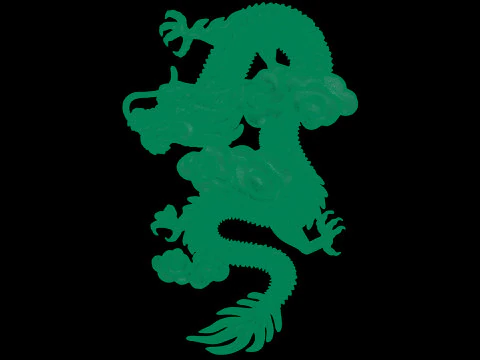 Dragon for Ring - Dragon for jewelry - N815828 3D Print Model