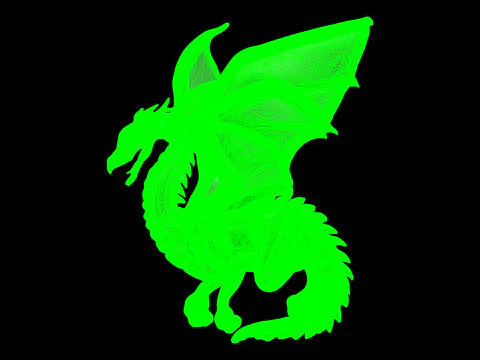Dragon for Ring - Dragon for Pendant - Dragon for jewelry - N815859 3D Print Model