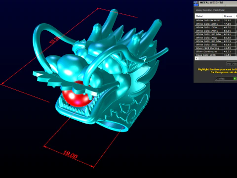 Dragon Ring - Mens Ring - N812838 3D Print Model
