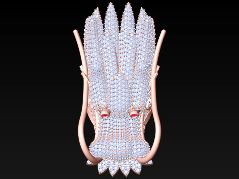 Dragon Ring - Mens Ring - N812110 3D Print Model
