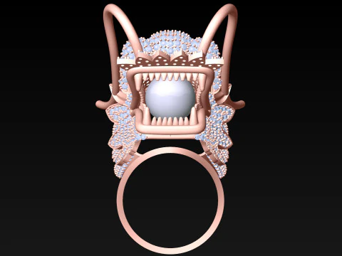 Dragon Ring - Mens Ring - N812110 3D Print Model