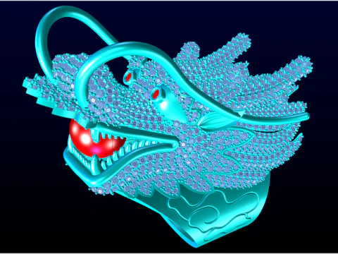 Dragon Ring - Mens Ring - N812110 3D Print Model